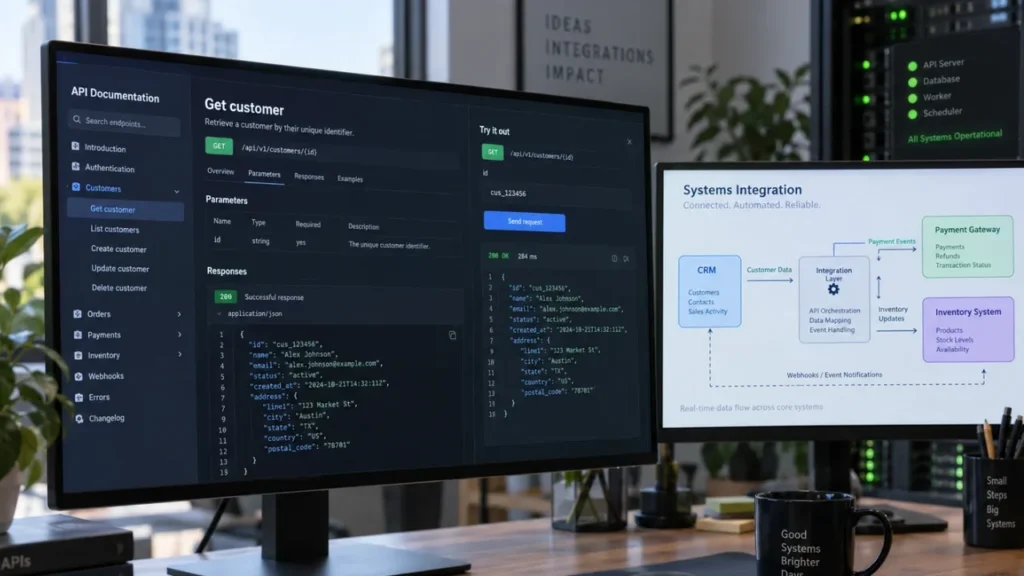 API integrations service hero banner