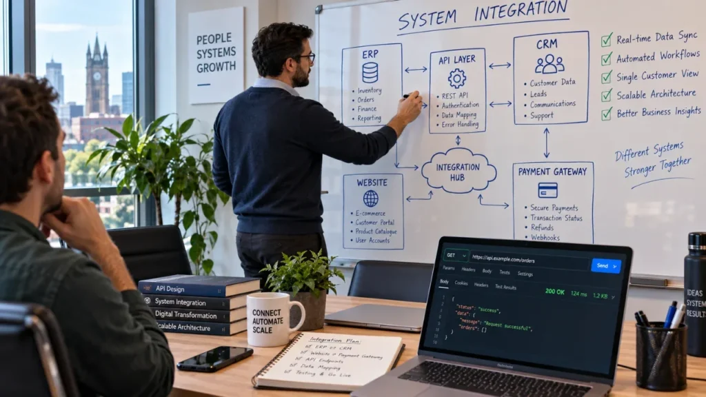 System integration service hero banner