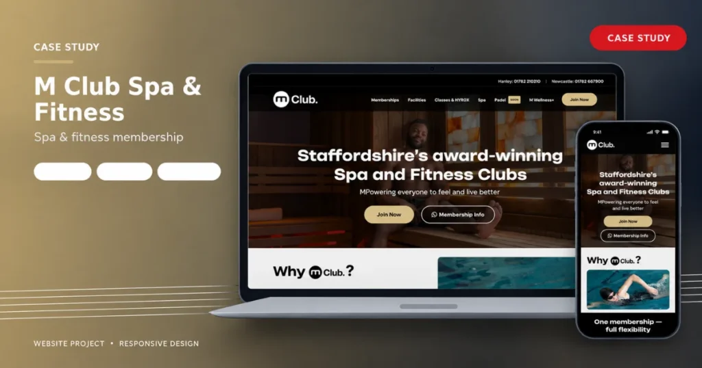 M club spa fitness case study