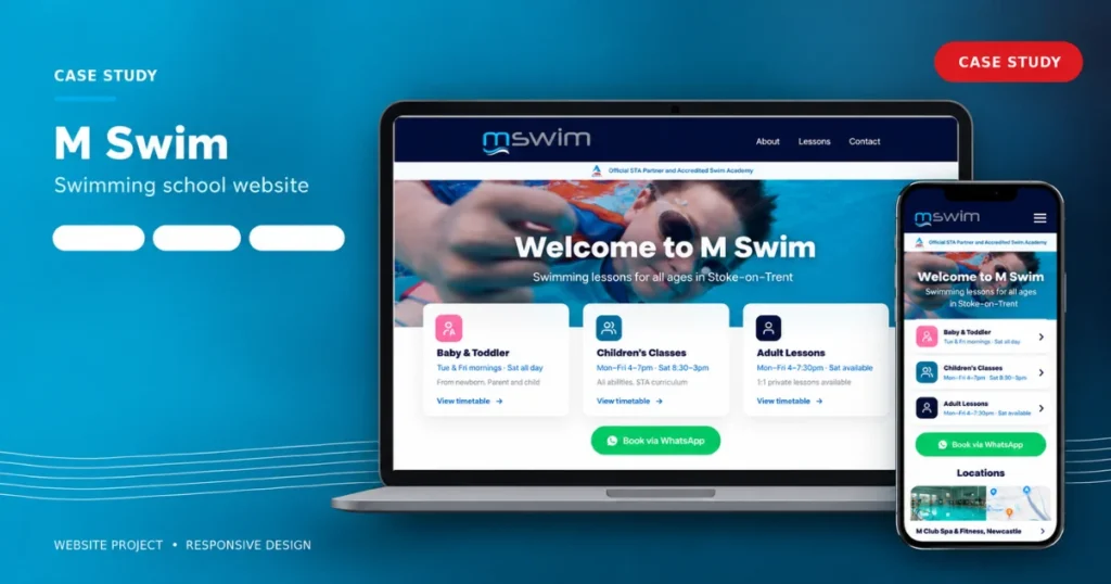 M swim case study